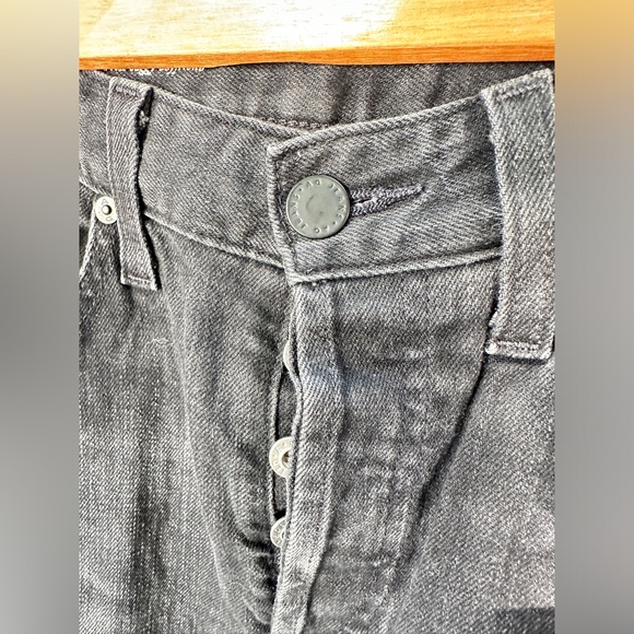 Adriano Goldschmied knoxx high rise baggy boyfriend black jeans 27 - Picture 4 of 8